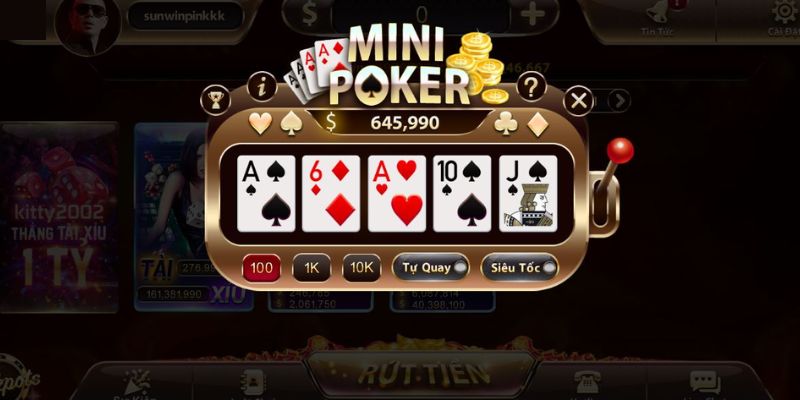 Đôi nét chính về mini poker Go88